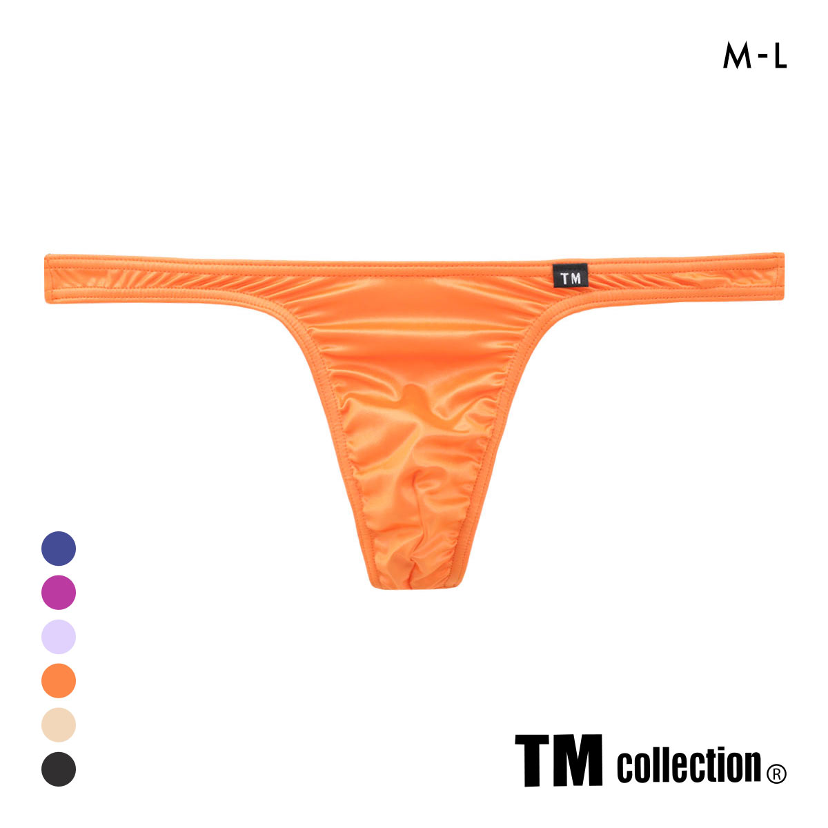ティーエム コレクション YKS ハイレグ 股下細め Tバック ビキニ TM collection(OR-オレンジ-M)
