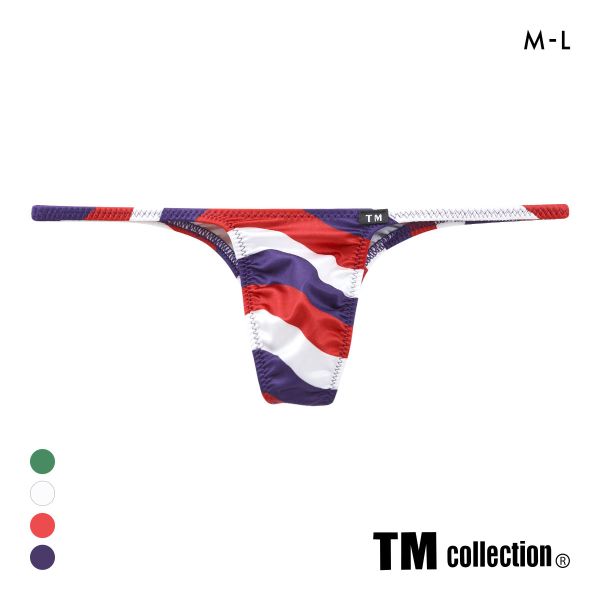 ティーエム コレクション YKS National Flag ハギナシシャープ ハーフバックビキニ TM collection