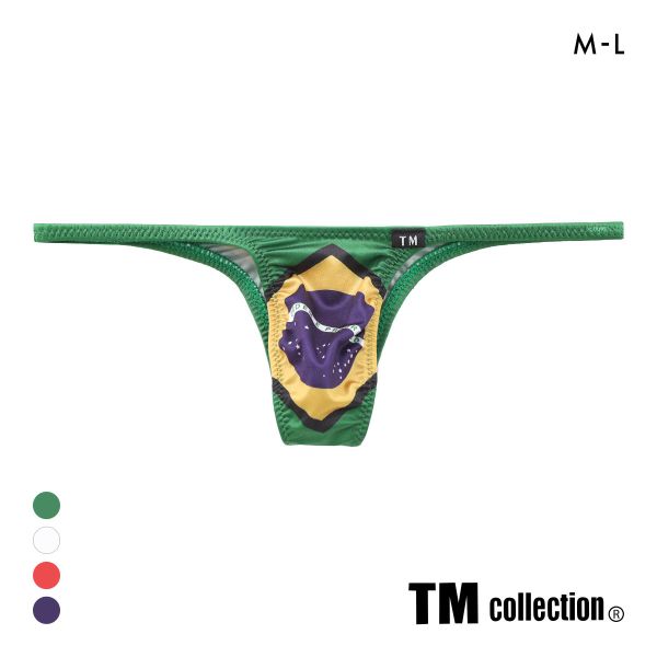 ティーエム コレクション YKS National Flag ハギナシシャープ ハーフバックビキニ TM collection