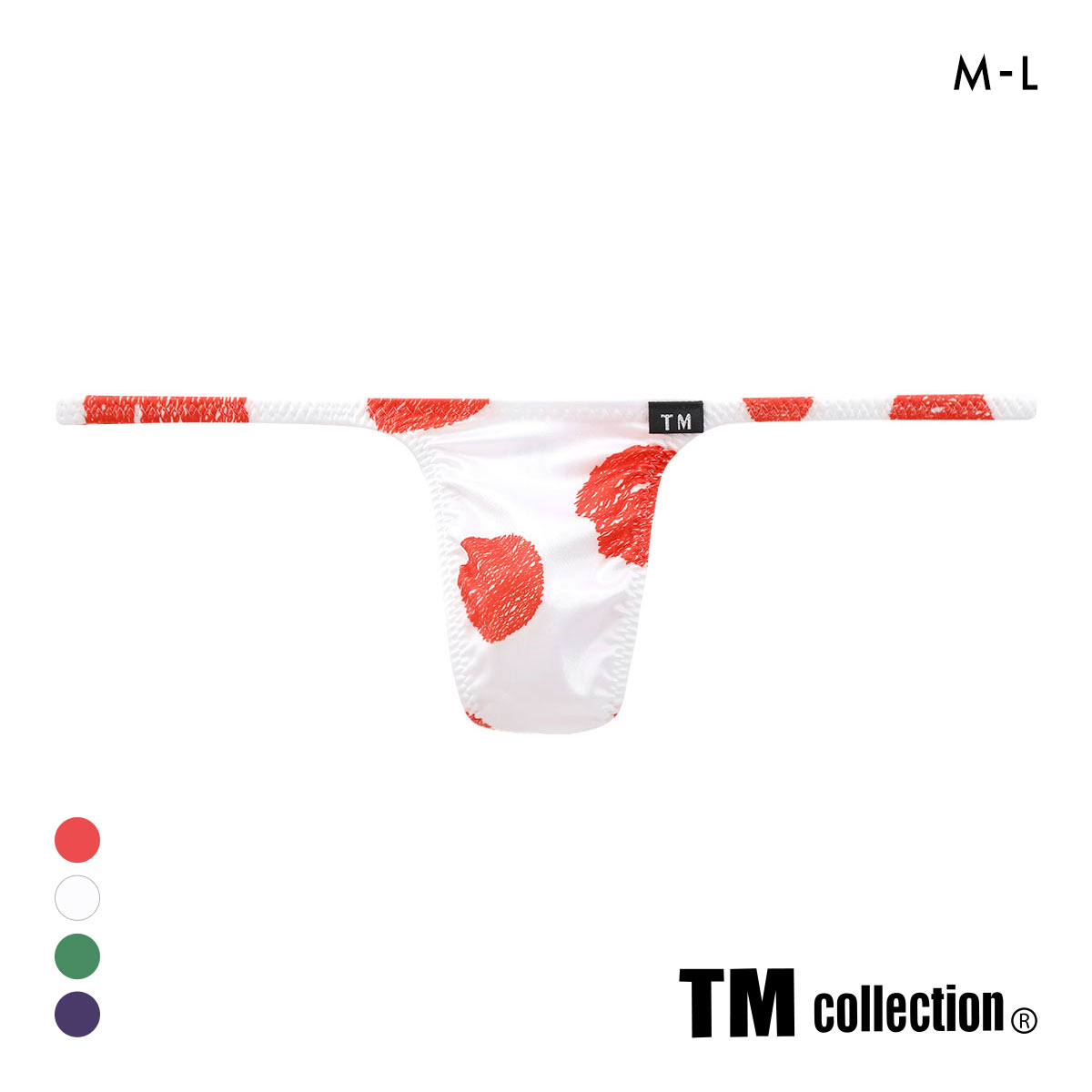 ティーエム コレクション YKS National Flag ハギナシシャープ Tバックビキニ TM collection(WH-ホワイト-M)