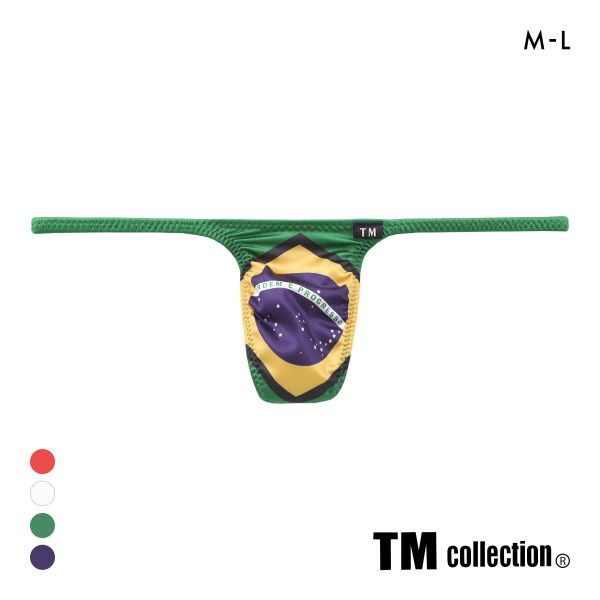 ティーエム コレクション YKS National Flag ハギナシシャープ Tバックビキニ TM collection