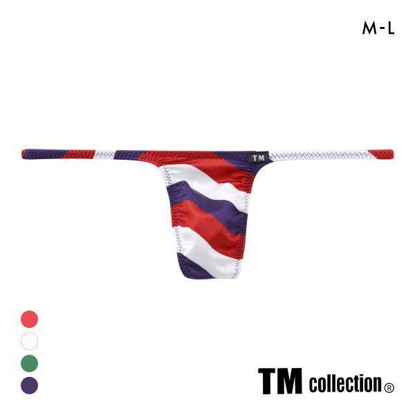 ティーエム コレクション YKS National Flag ハギナシシャープ Tバックビキニ TM collection