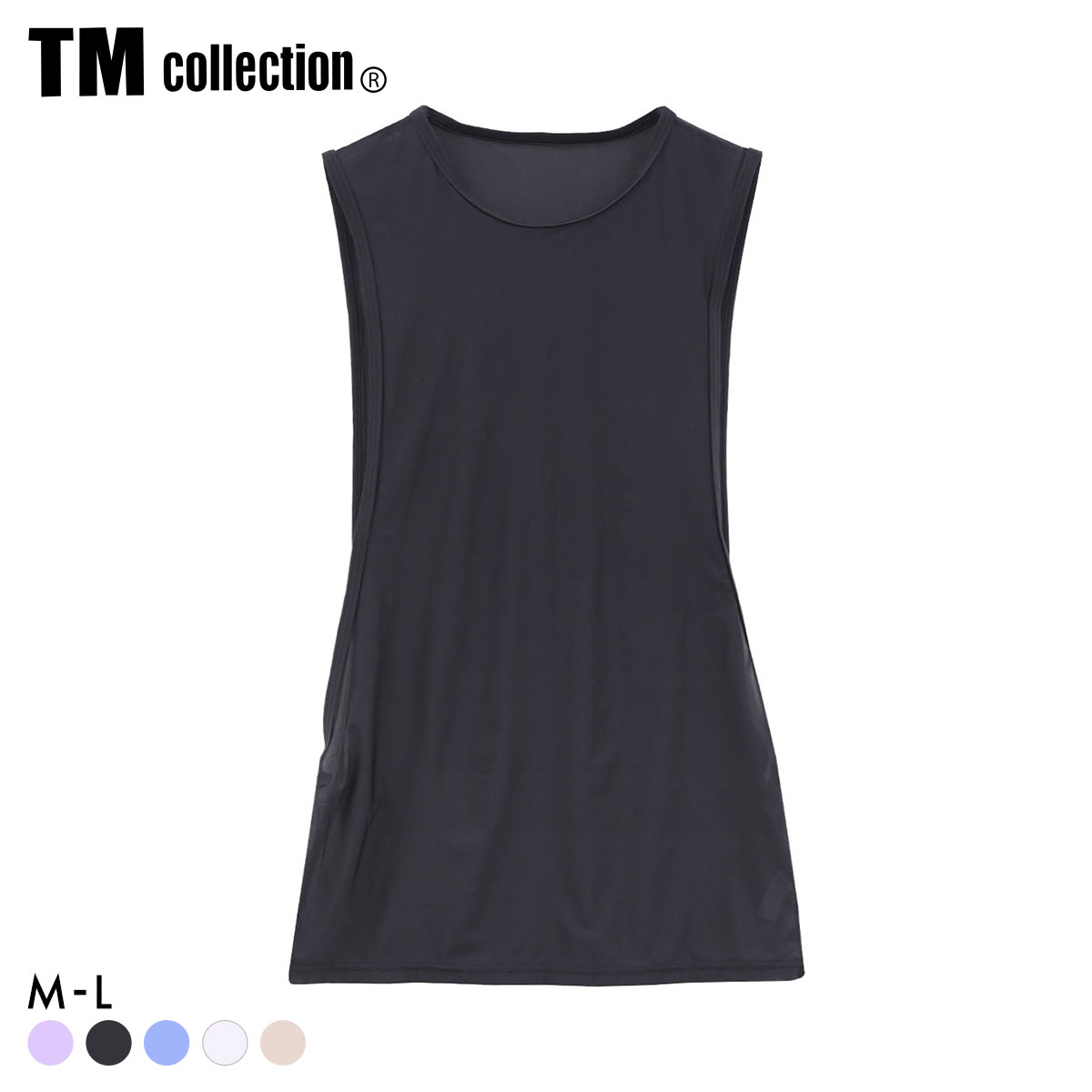 ティーエム コレクション Clearskin Relax fit tanktop タンクトップ メンズ TM collection(BK-ブラック-M)