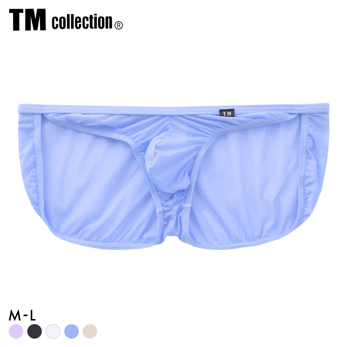 ティーエム コレクション Clearskin Relax fit bikini フルバック ビキニ メンズ TM collection(SX-サックス-M)