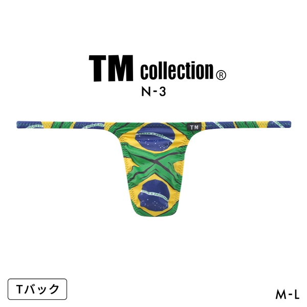 ティーエム コレクション N-3 National Flag ハギナシシャープ Tバック ビキニ メンズ TM collection