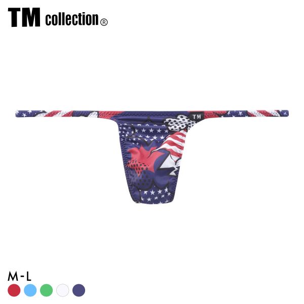 ティーエム コレクション N-3 National Flag ハギナシシャープ Tバック ビキニ メンズ TM collection