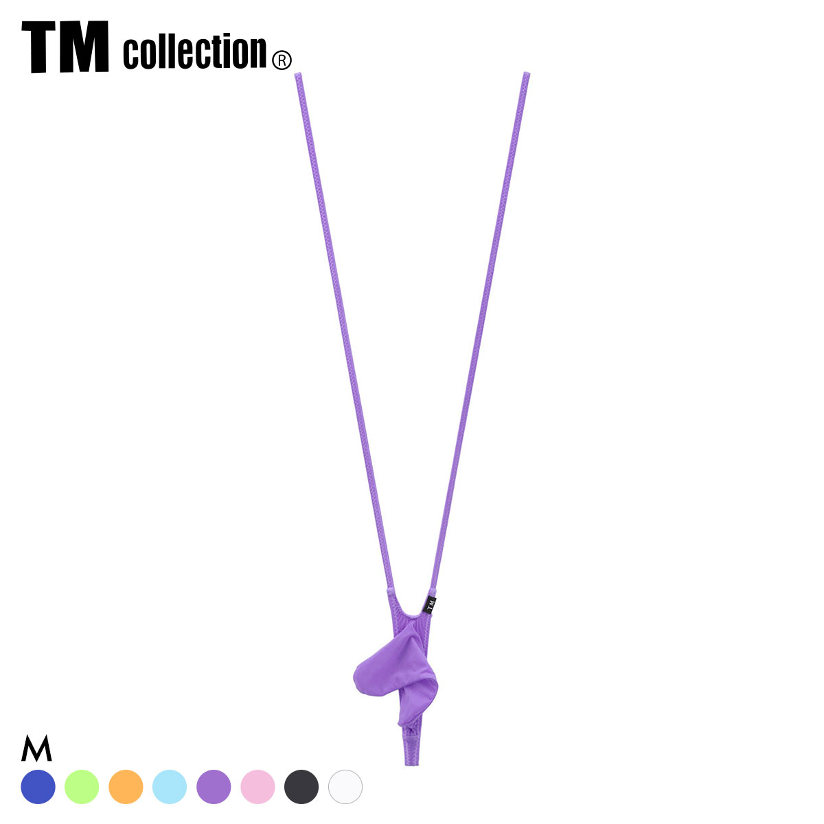 ティーエム コレクション Clearskin JUST IMPACT HORN suspenders サスペンダーTバック メンズ TM collection(PU-パープル-M)