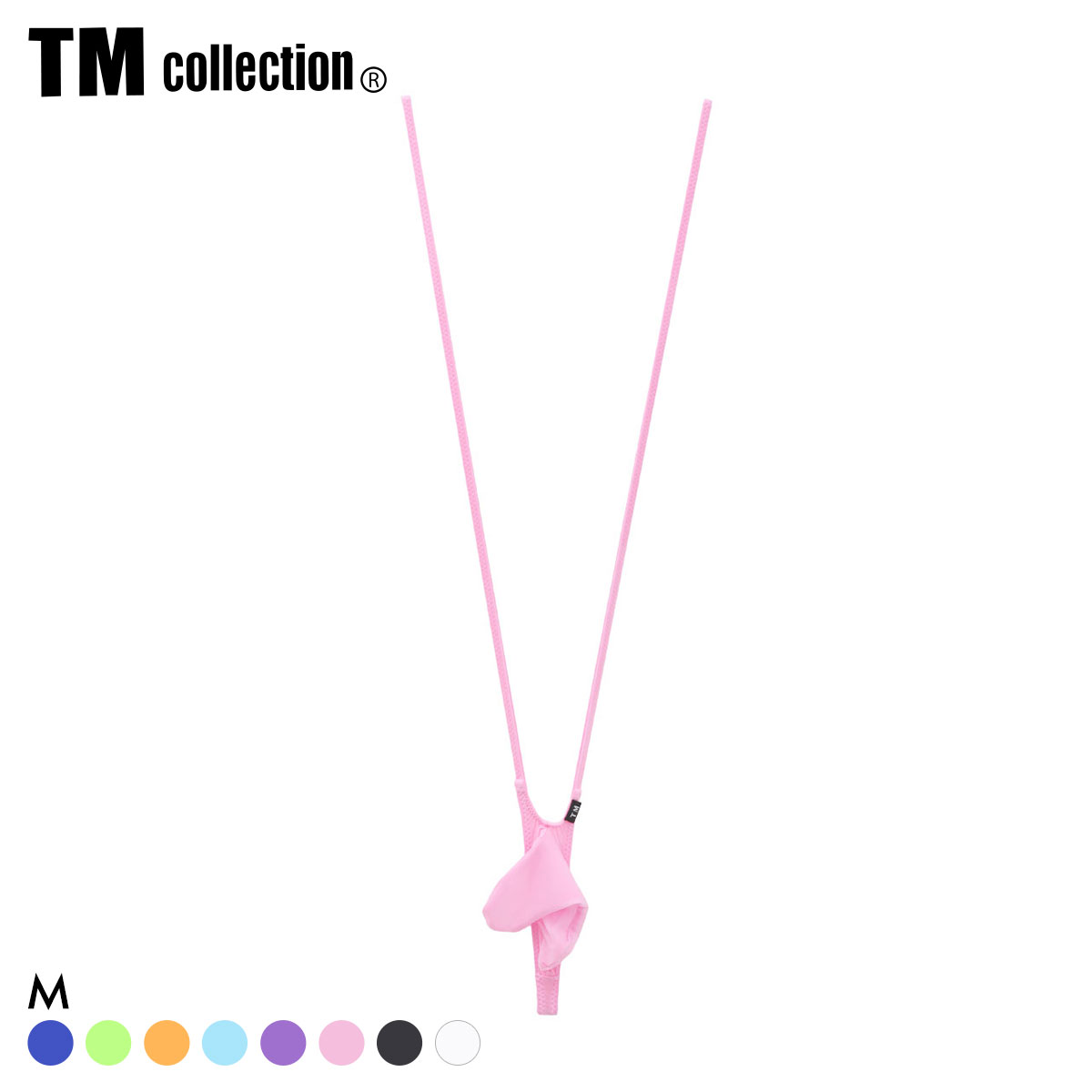 ティーエム コレクション Clearskin JUST IMPACT HORN suspenders サスペンダーTバック メンズ TM collection(PI-ピンク-M)