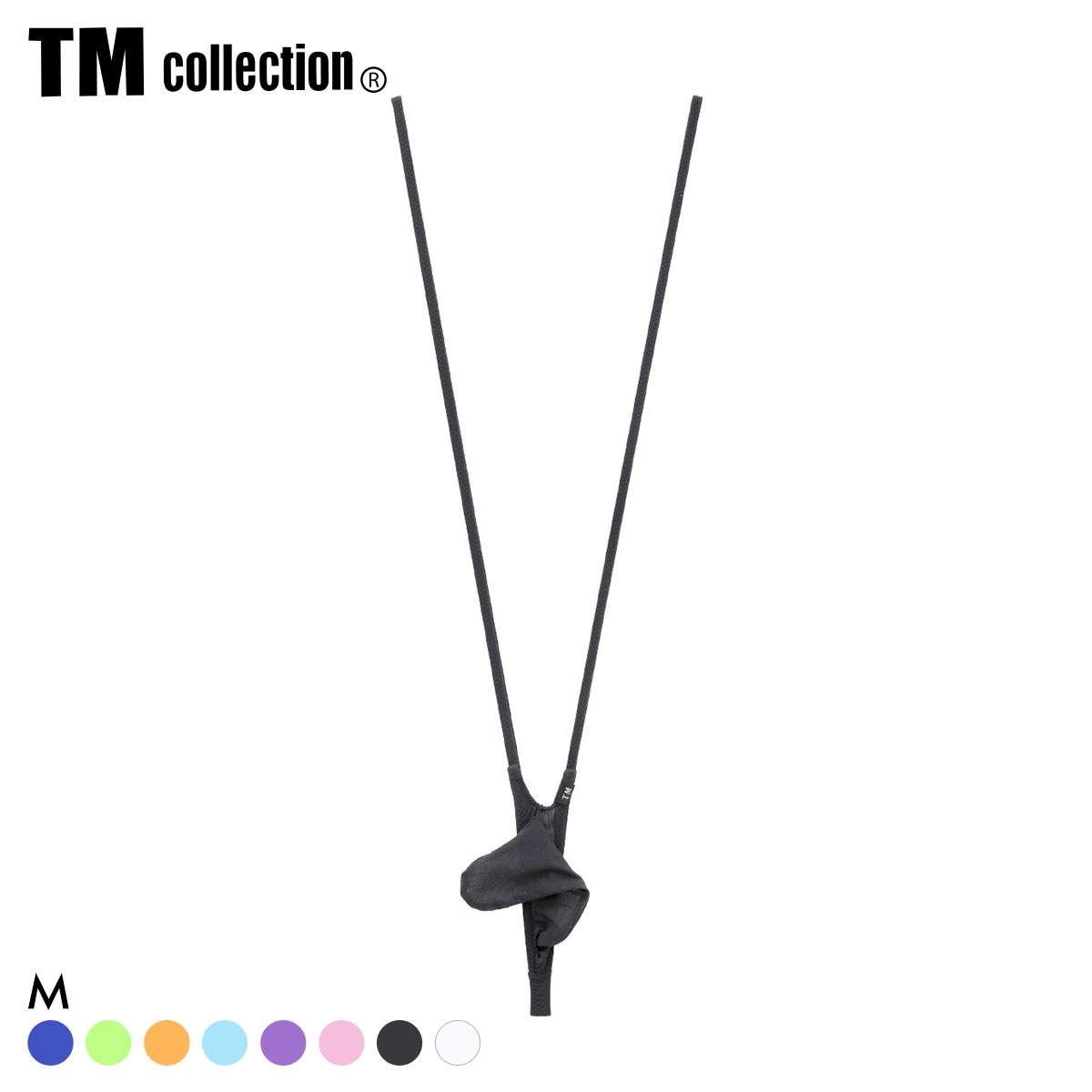 ティーエム コレクション Clearskin JUST IMPACT HORN suspenders サスペンダーTバック メンズ TM collection(BK-ブラック-M)