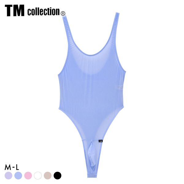 ティーエム コレクション Clearskin Bulge style TB Bodysuits Tバックボディスーツ メンズ TM collection