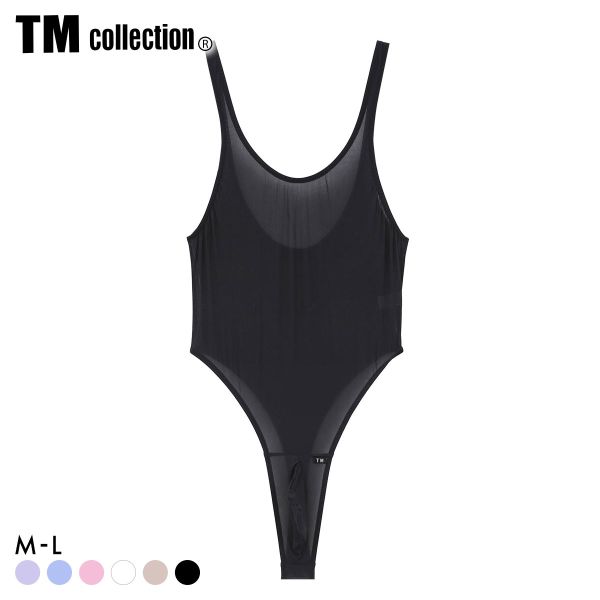 ティーエム コレクション Clearskin Bulge style TB Bodysuits Tバックボディスーツ メンズ TM collection