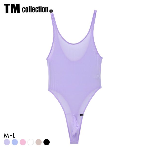 ティーエム コレクション Clearskin Bulge style TB Bodysuits Tバックボディスーツ メンズ TM collection
