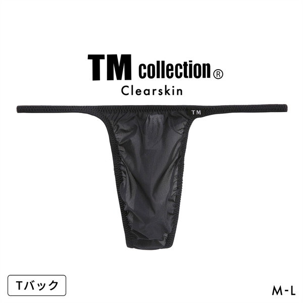 ティーエム コレクション Clearskin ハギナシシャープ Comfort TB Tバック ビキニ メンズ TM collection