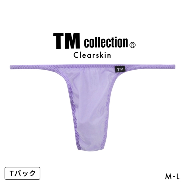 ティーエム コレクション Clearskin ハギナシシャープ Comfort TB Tバック ビキニ メンズ TM collection