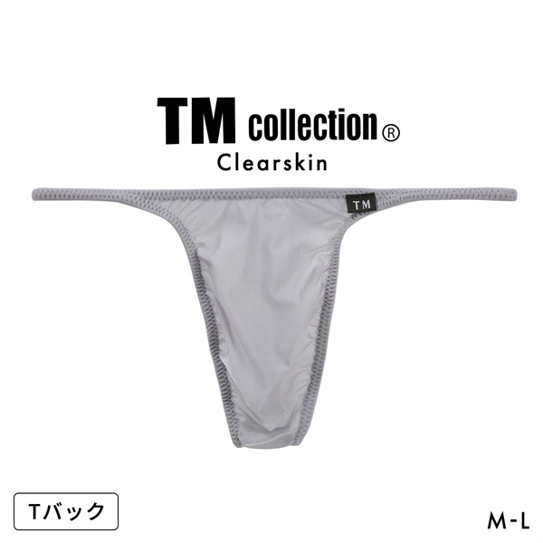ティーエム コレクション Clearskin ハギナシシャープ Comfort TB Tバック ビキニ メンズ TM collection