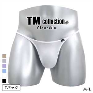 ティーエム コレクション Clearskin ハギナシシャープ Comfort TB Tバック ビキニ メンズ TM collection