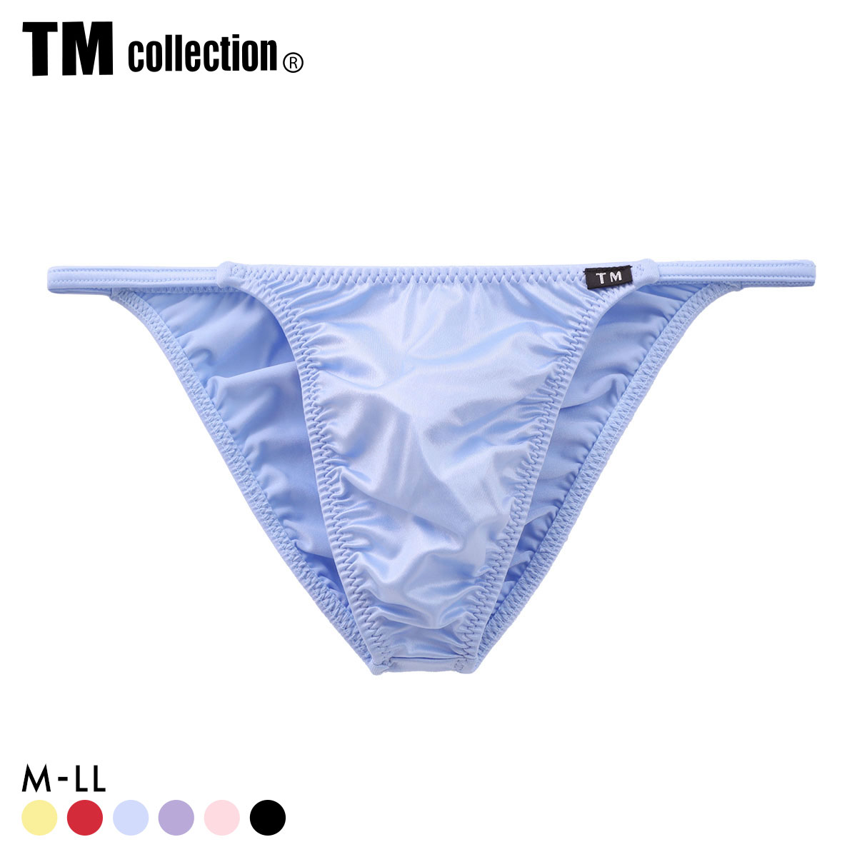 ティーエム コレクション YKS side string sharp HB ハーフバック ビキニ メンズ TM collection(SX-サックス-M)