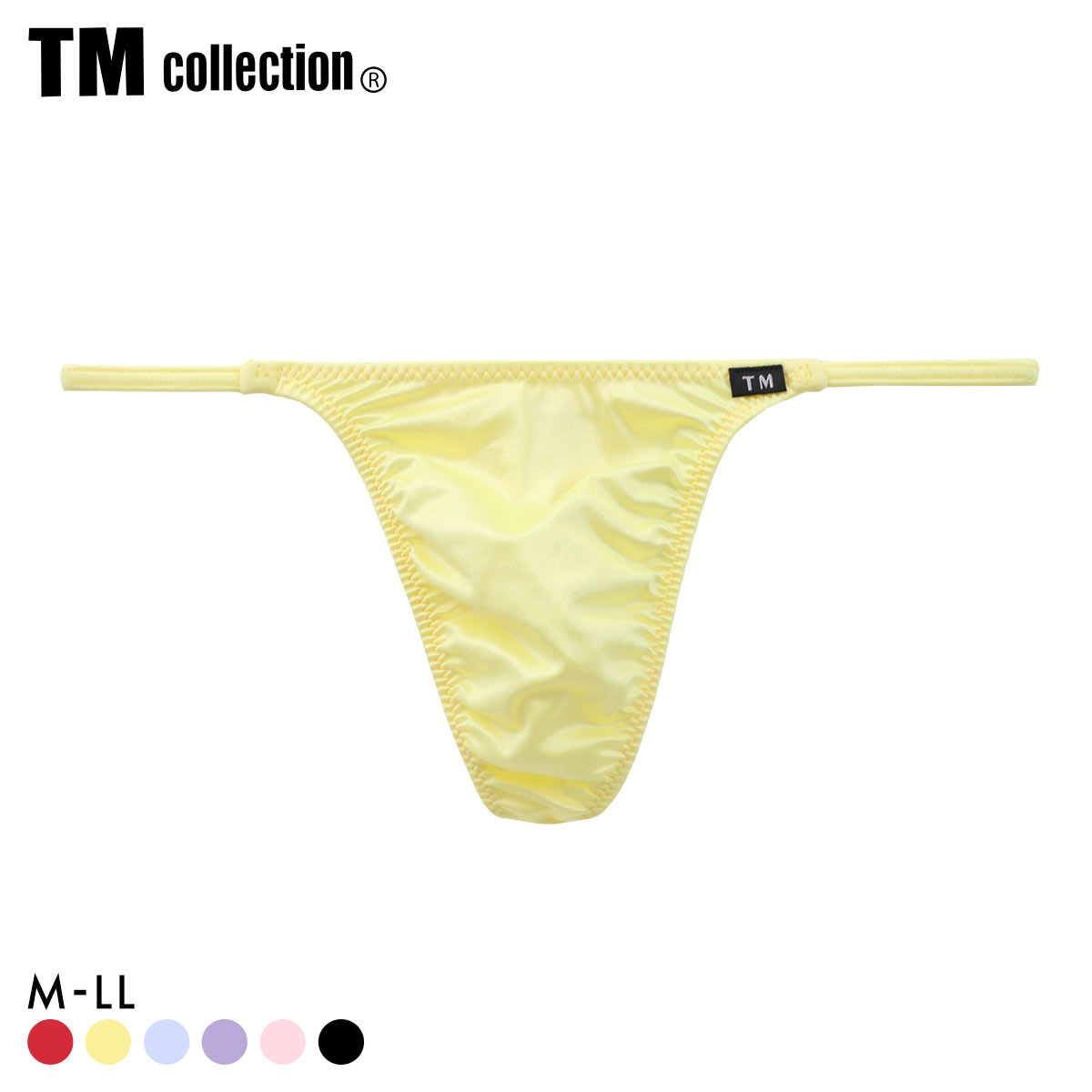 ティーエム コレクション YKS side string sharp TB Tバック ビキニ メンズ TM collection(YE-イエロー-M)