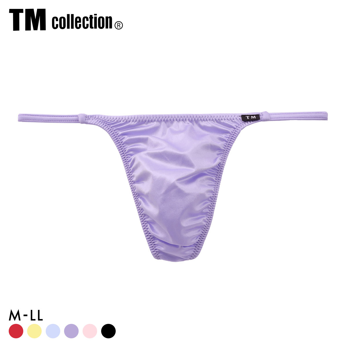 ティーエム コレクション YKS side string sharp TB Tバック ビキニ メンズ TM collection(LV-ラベンダー-M)