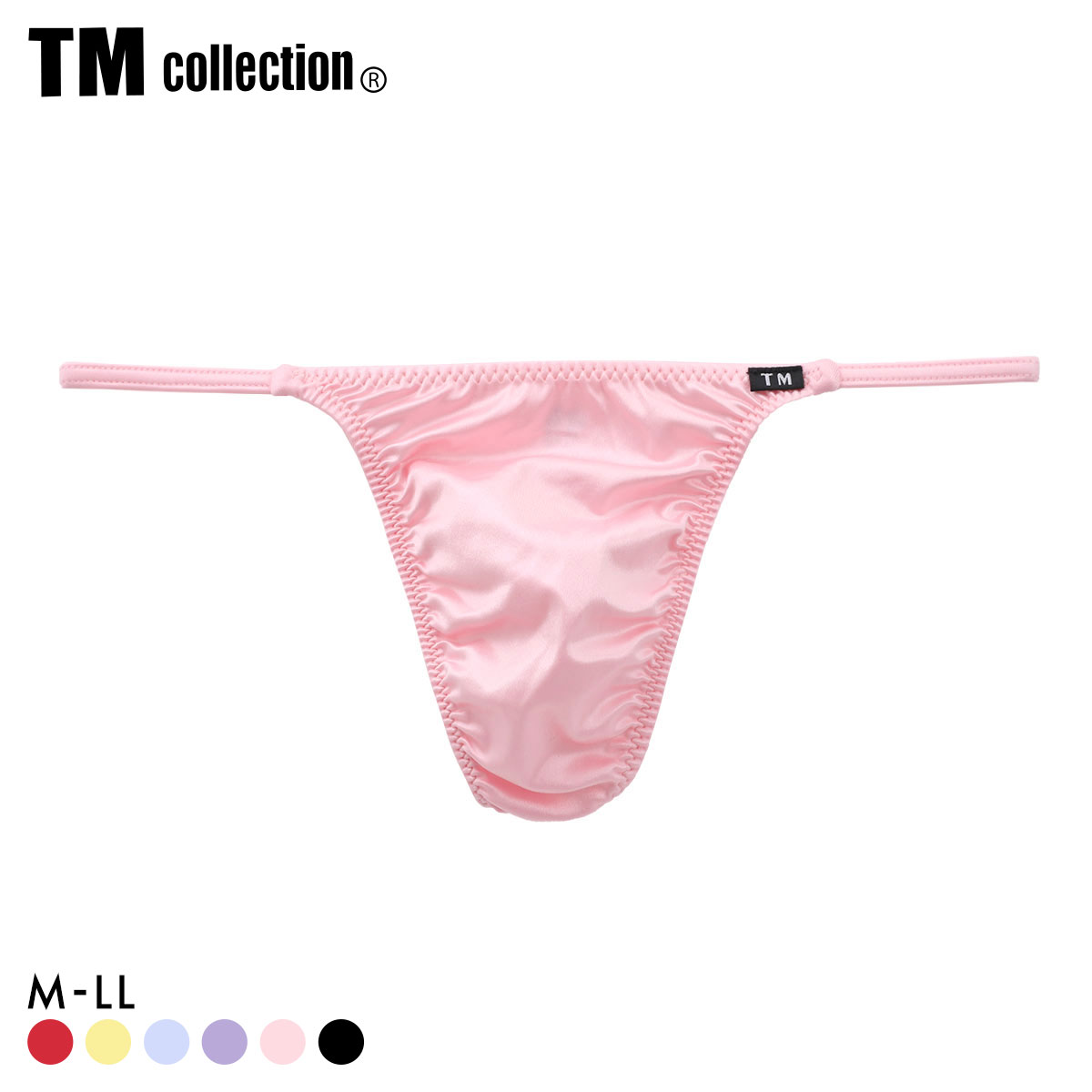 ティーエム コレクション YKS side string sharp TB Tバック ビキニ メンズ TM collection(PI-ピンク-M)