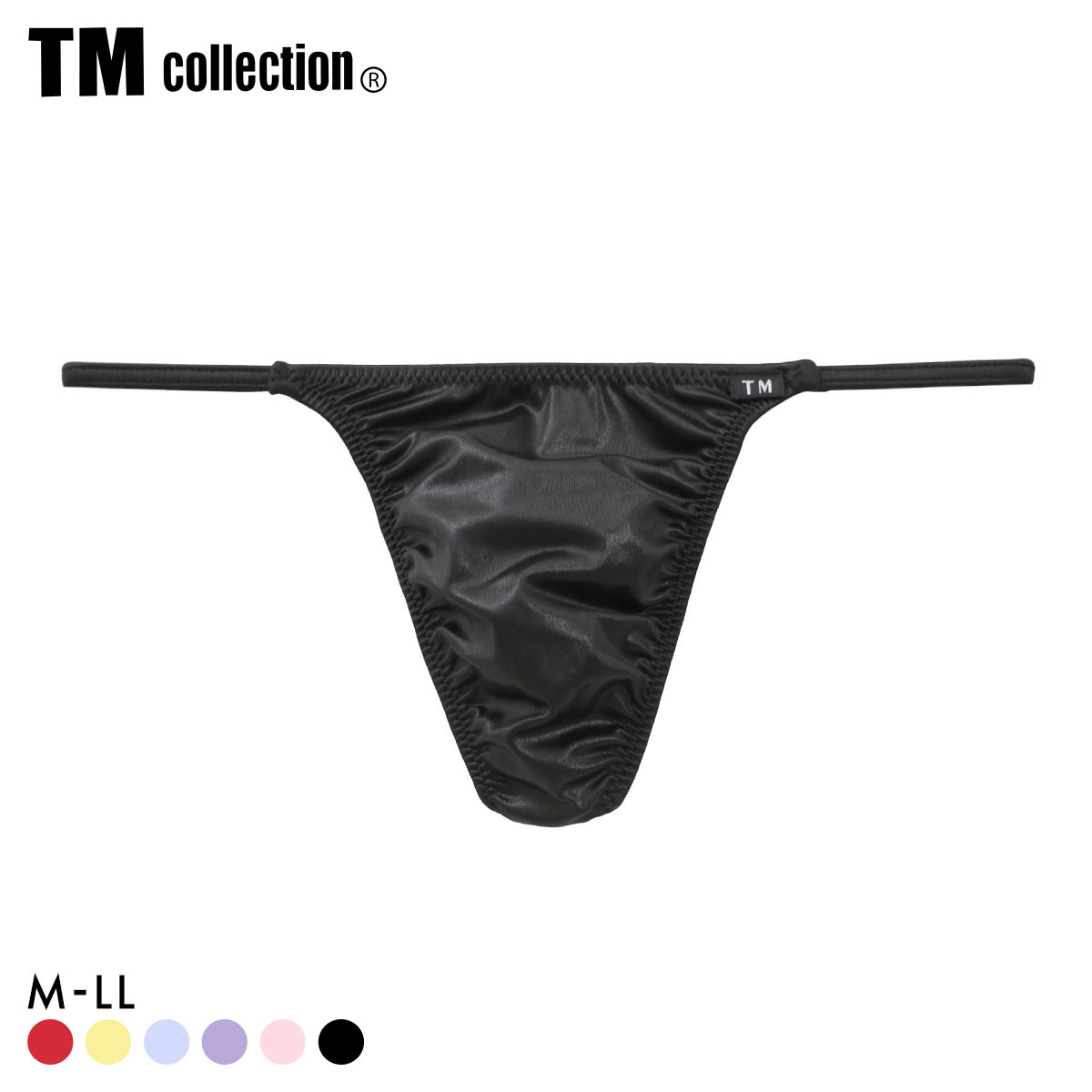 ティーエム コレクション YKS side string sharp TB Tバック ビキニ メンズ TM collection(BK-ブラック-M)