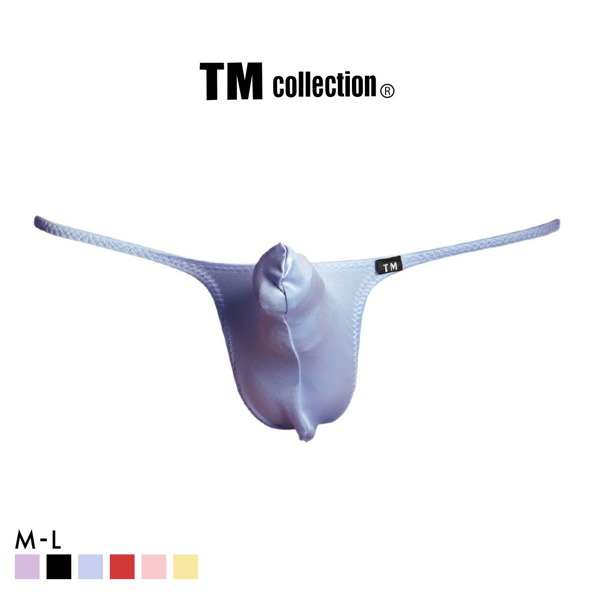 ティーエム コレクション YKS JUST IMPACT HORN TB Tバック ビキニ メンズ TM collection(BBL-ベイビーブルー-M)