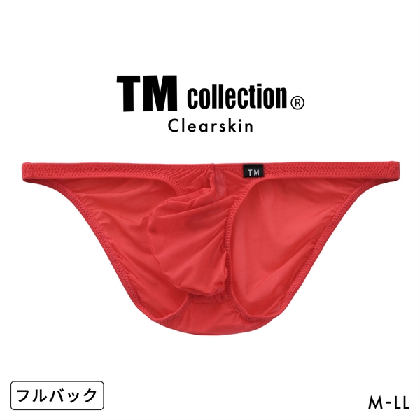 ティーエム コレクション Clearskin ハイレグモッコリ FB フルバック ビキニ メンズ TM collection
