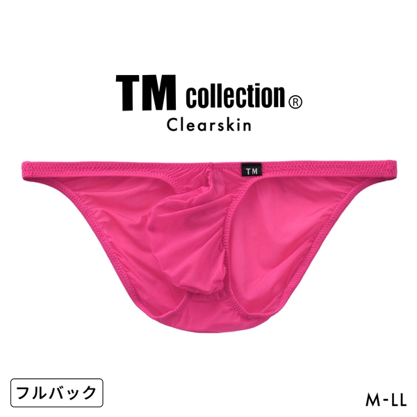 ティーエム コレクション Clearskin ハイレグモッコリ FB フルバック ビキニ メンズ TM collection