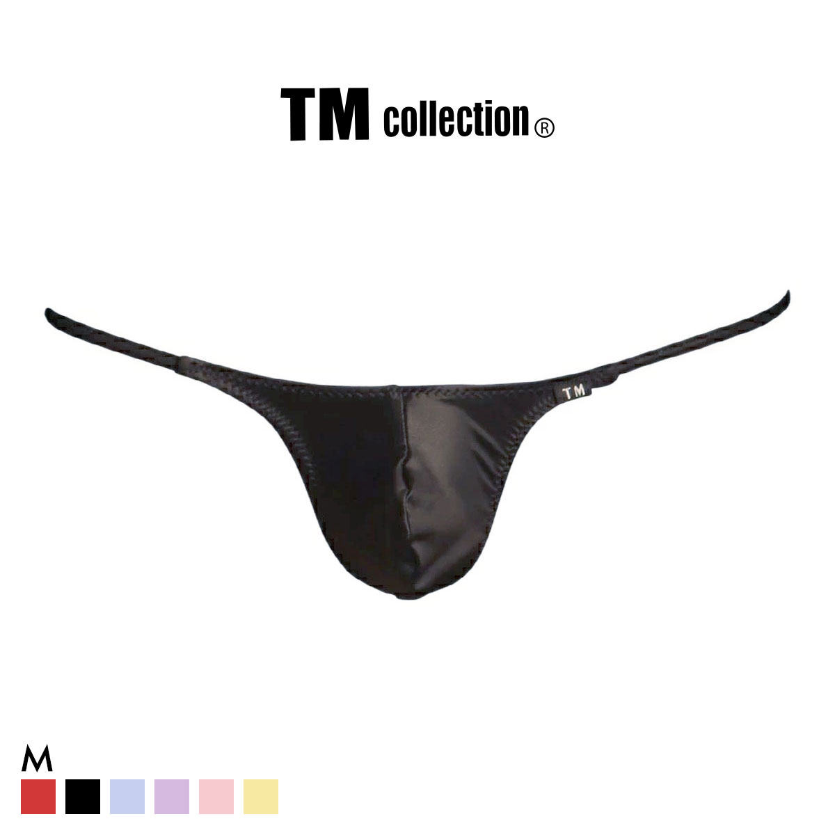 ティーエム コレクション YKS クチバシ トライアングル G-STRING Gストリング Tバック メンズ TM collection(BK-ブラック-M)