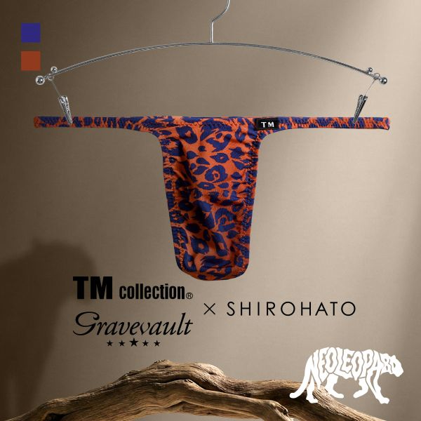 ティーエムコレクション TM collection×Gravevault×SHIROHATO トリプルコラボ NEO LEOPARD ハギ無しシャープ Tバック ビキニ