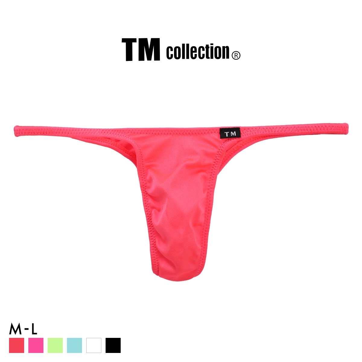 ティーエム コレクション Shinysmooth ハギナシシャープ RB リオバック ビキニ メンズ TM collection 日本製