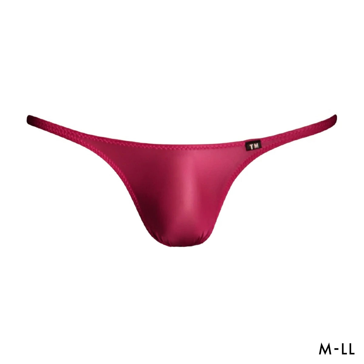 ティーエム コレクション Clearskin 定番スタイル TB Tバック ビキニ メンズ TM collection 日本製(RE-レッド-M)