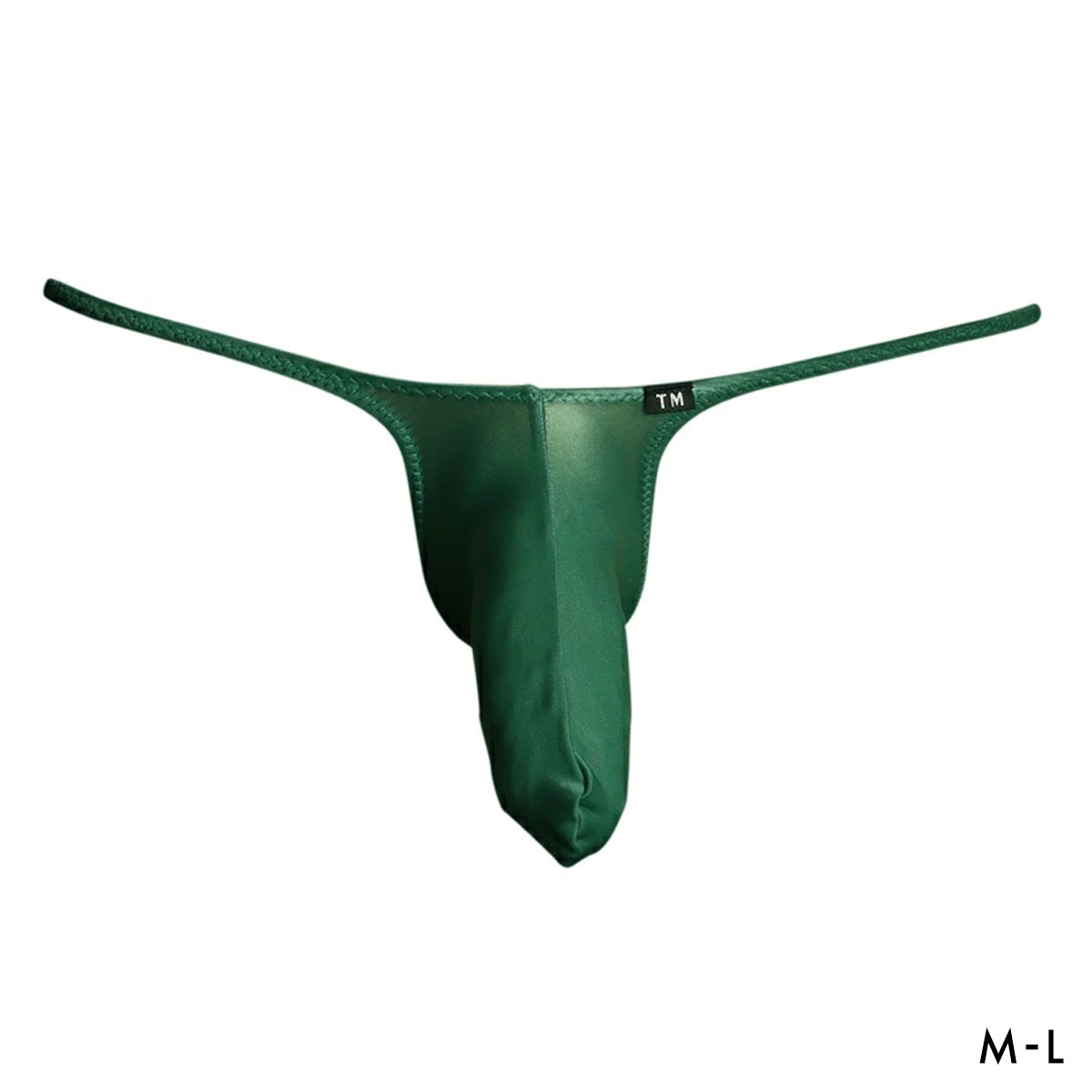 ティーエム コレクション New T2M2 MAX low-rise Bulge TB MAX DARK Tバック ビキニ メンズ TM collection 日本製(GR-グリーン-M)