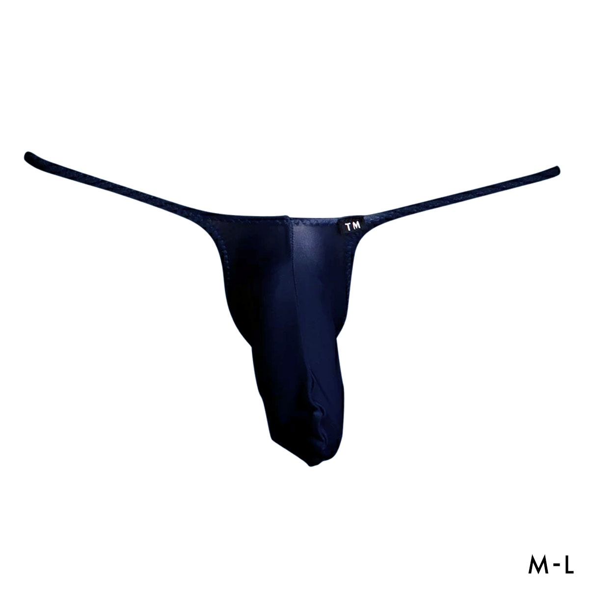 ティーエム コレクション New T2M2 MAX low-rise Bulge TB MAX DARK Tバック ビキニ メンズ TM collection 日本製(NV-ネイビー-M)