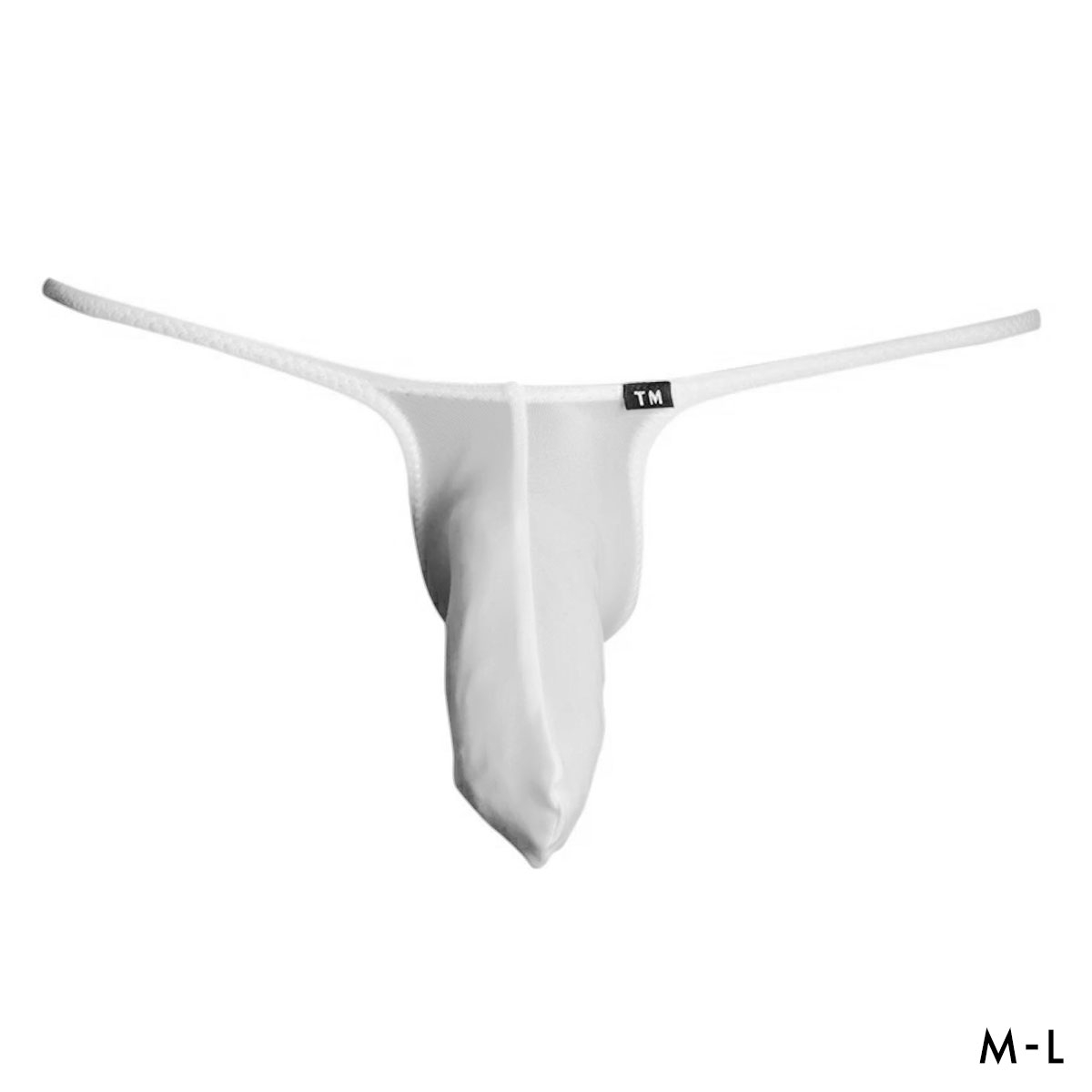 ティーエム コレクション New T2M2 MAX low-rise Bulge TB MAX DARK Tバック ビキニ メンズ TM collection 日本製(WH-ホワイト-M)