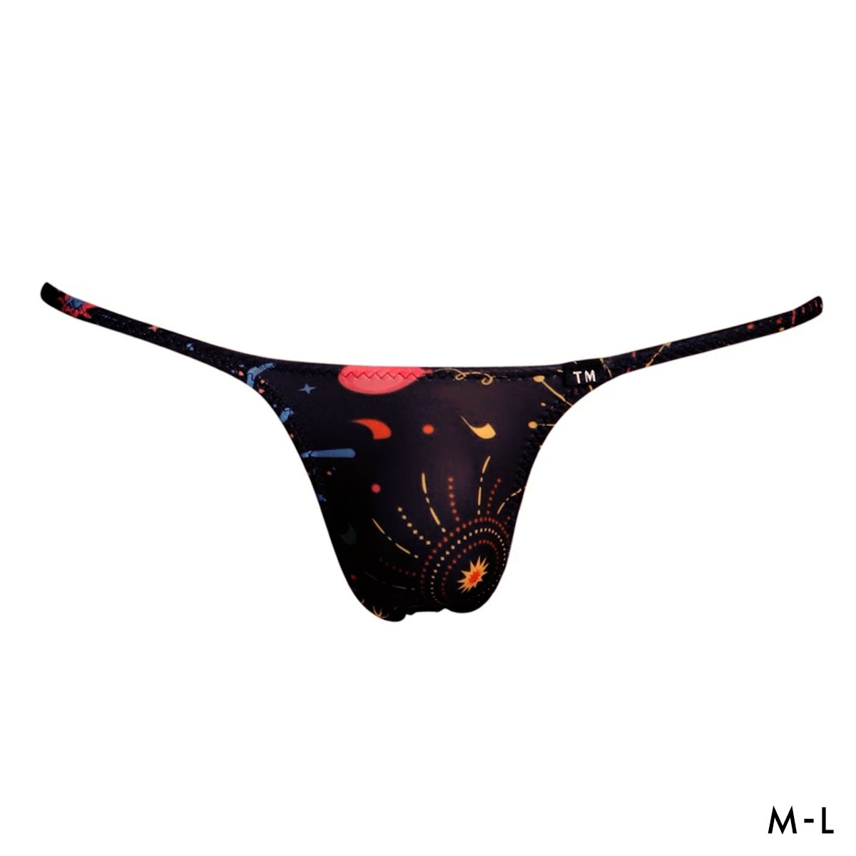 ティーエム コレクション N-3 Variety of patterns ハギナシシャープ RB リオバック ビキニ メンズ TM collection 日本製(HNB-花火-M)