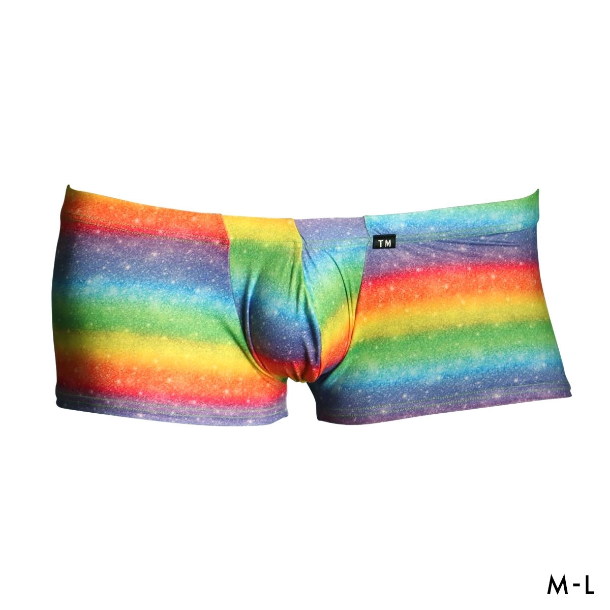 ティーエム コレクション N-3 Variety of patterns low-rise Boxer ローライズ ボクサー メンズ TM collection 日本製(RA-レインボー-M)