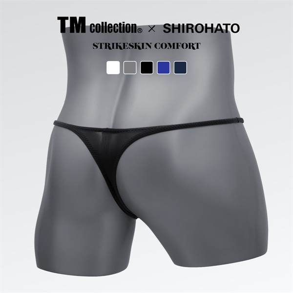 ティーエム コレクション TM collection × SHIROHATO コラボ STRIKESKIN COMFORT ハギ無シャープ Tバック ビキニ M L LL