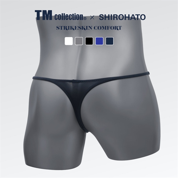 ティーエム コレクション TM collection × SHIROHATO コラボ STRIKESKIN COMFORT ハギ無シャープ Tバック ビキニ M L LL