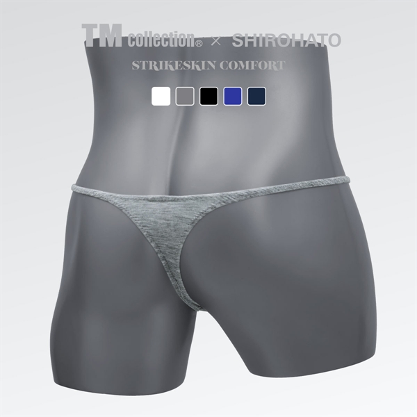 ティーエム コレクション TM collection × SHIROHATO コラボ STRIKESKIN COMFORT ハギ無シャープ Tバック ビキニ M L LL