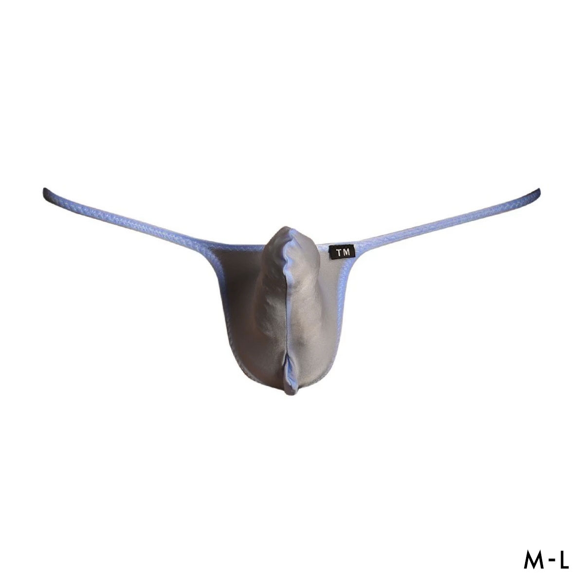 ティーエム コレクション Clearskin JUST IMPACT HORN POUCH TB Tバック ビキニ メンズ TM collection 日本製(SX-サックス-M)