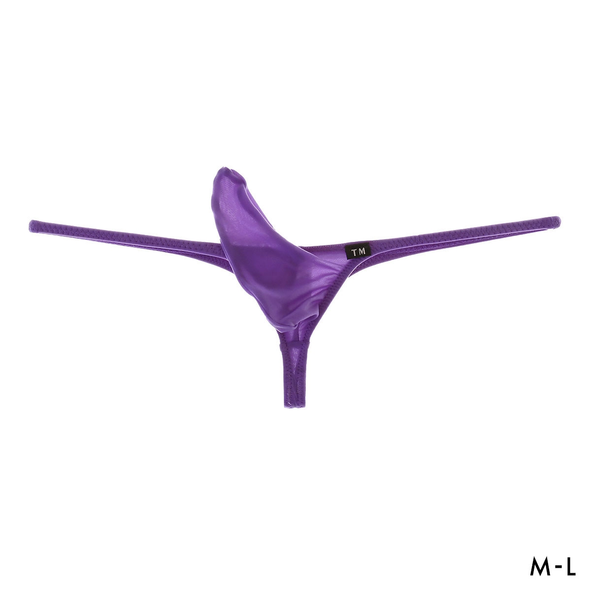 ティーエム コレクション NewT2M2 low-rise upward horn TB Tバック ビキニ メンズ TM collection(PU-パープル-M)