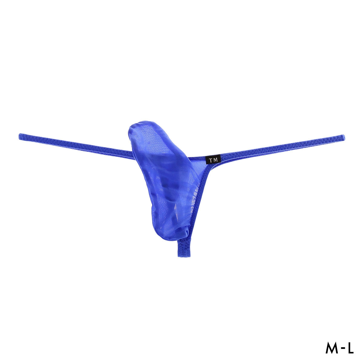 ティーエム コレクション Clearskin JUST IMPACT HORN TB BIKINI Tバック ビキニ メンズ TM collection(BU-ブルー-M)