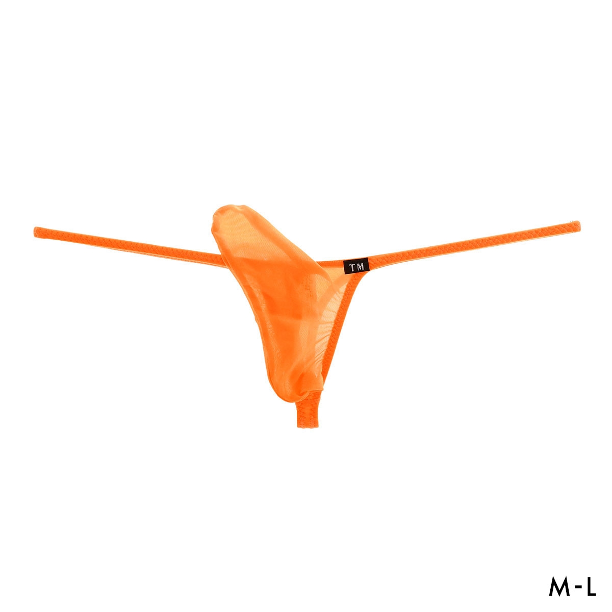 ティーエム コレクション Clearskin JUST IMPACT HORN TB BIKINI Tバック ビキニ メンズ TM collection(OR-オレンジ-M)
