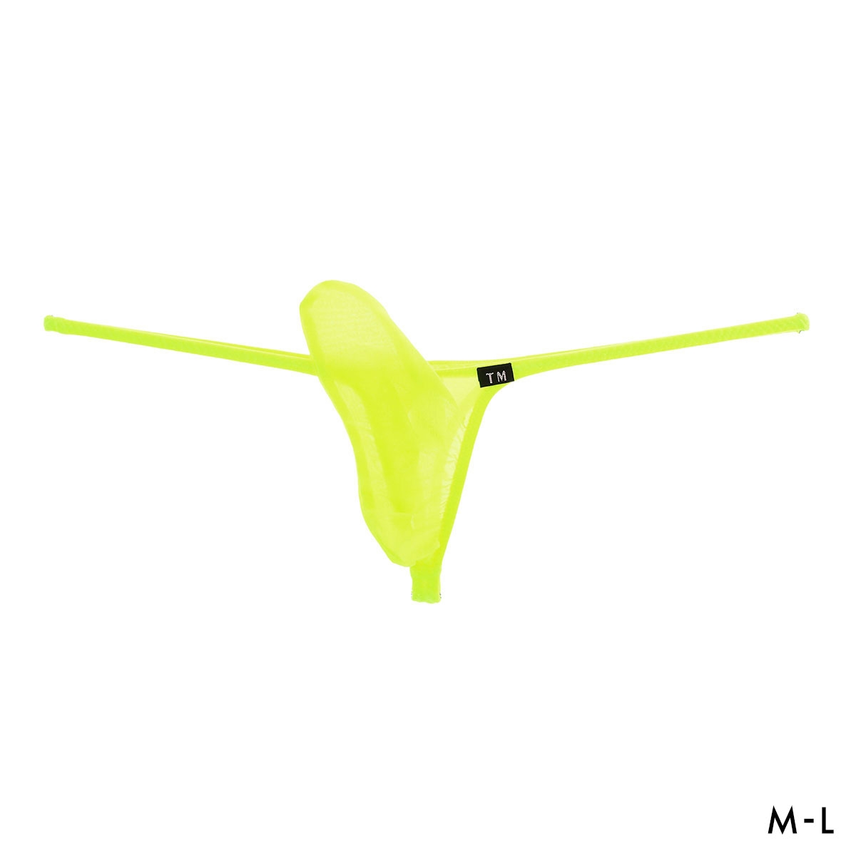 ティーエム コレクション Clearskin JUST IMPACT HORN TB BIKINI Tバック ビキニ メンズ TM collection(YE-イエロー-M)