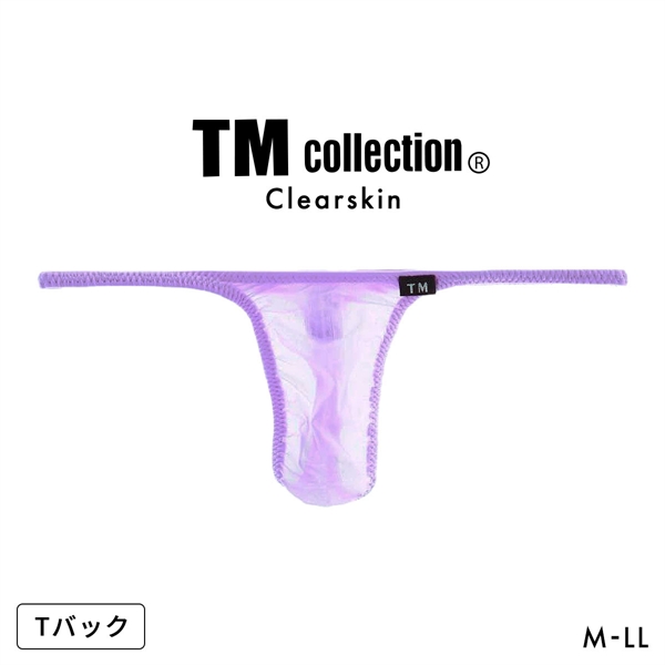 ティーエム コレクション Clearskin ハギナシシャープ TB Tバック ビキニ メンズ 大きいサイズ TM collection