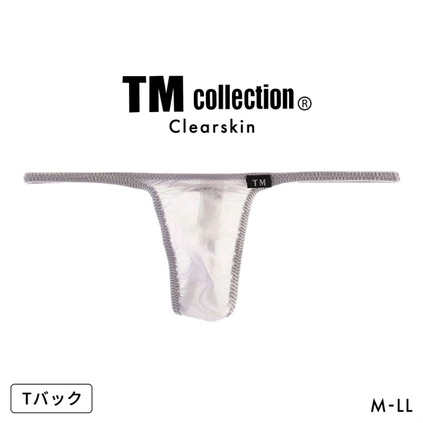 ティーエム コレクション Clearskin ハギナシシャープ TB Tバック ビキニ メンズ 大きいサイズ TM collection