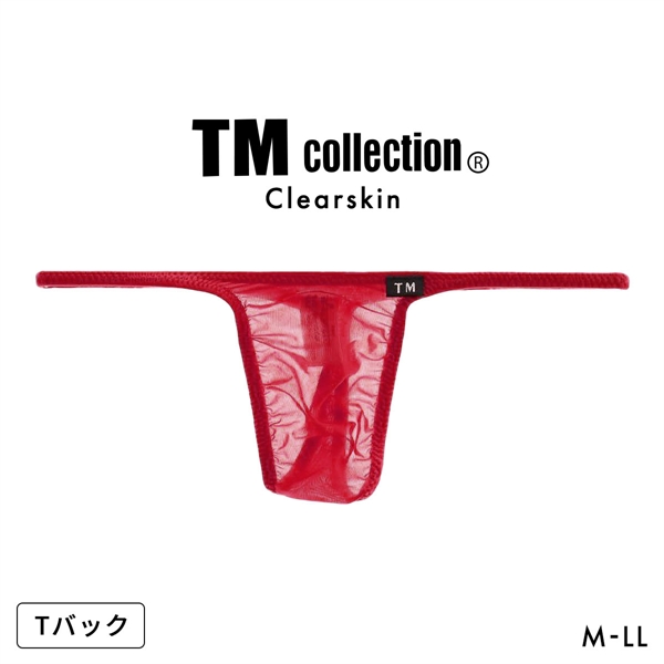 ティーエム コレクション Clearskin ハギナシシャープ TB Tバック ビキニ メンズ 大きいサイズ TM collection