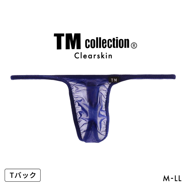 ティーエム コレクション Clearskin ハギナシシャープ TB Tバック ビキニ メンズ 大きいサイズ TM collection