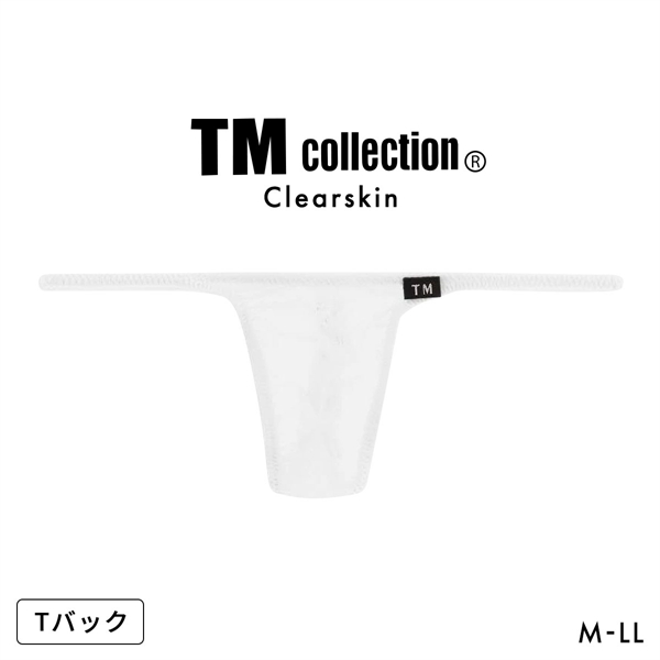 ティーエム コレクション Clearskin ハギナシシャープ TB Tバック ビキニ メンズ 大きいサイズ TM collection